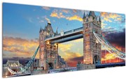 Kép - Tower Bridge, London, Anglia (120x50 cm)