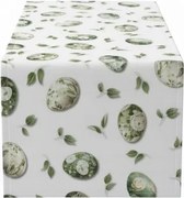 Húsvéti Futópad Asztalra Húsvéti Tojás Virágokkal 40 cm x 220 cm