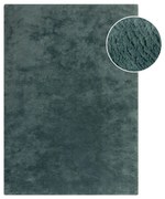 Petróleumkék szintetikus szőrme szőnyeg 200x290 cm Faroe Wool Look Fur – Flair Rugs