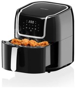 Airfryer forrólevegős fritőz, 1800 W, 8 Program, 7.7 L kapacitás, Led kijelző, fekete