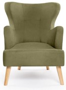 Zöld füles fotel Noemye – Bonami Selection