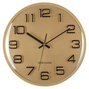 Karlsson 6022GD design falióra arany, átmérő 30 cm