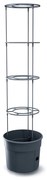 PROSPERPLAST Paradicsom ültető TOMATO GROWER antracit 29,5cm (max. magasság: 115,2cm) Méret: M