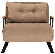Sando Single Light Brown v2 fotel