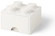 Négyszögletes fehér tárolódoboz - LEGO®