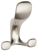 Fogas fém, Toledo A0, szálcsiszolt, kalaptartós dupla