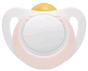NUK Star baba cumi latex 0–6 h, rózsaszín, vel. 0-6 h