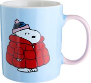 PEANUTS bögre 380 ml , Snoopy kabátban