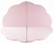 Világos rózsaszín játszószőnyeg 160x160 cm – Meowbaby