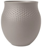 Gyöngyváza nagy Manufacture Collier taupe, m. 16,6 cm - Villeroy & Boch