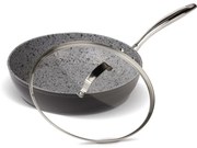 Lamart LT1262 serpenyő fedéllel Granit, átmérő 28cm