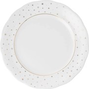 Ebédlő tányér lapos 26 cm Karácsonyi csillogás kék Ćmielów