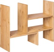 Polc, bambusz, natúr, AUK-E1045 NAT