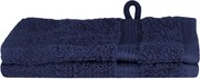 vidaXL Vendégtörölköző SOLUND 2 pcs Sötétkék 15 x 21 cm 550 gsm