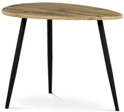 Tárolóasztal 60×40 cm, MDF, Tölgy. AF-3011 OAK