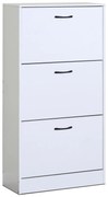 Cipősszekrény rekeszekkel G1016 WT, fehér