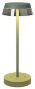 Redo 90309 - LED Dimmelhető asztali lámpa ILUNA LED/2,5W/5V 3000 mAh IP65 zöld