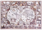 Felfedezések kora fa puzzle