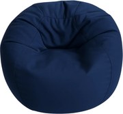 Sötétkék XL méretű babzsákfotel