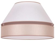 Duolla - Mennyezeti lámpa AVIGNON 1xE27/15W/230V á. 50 cm fehér/bézs