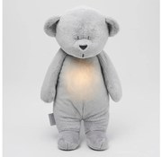 Moonie - Snuggle buddy dallammal és világítással medvebocs 2.0 ezüst