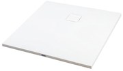Cagliari White 80x80x2,6 cm szögletes, SMC zuhanytálca szifonnal