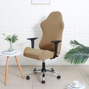 GAMER szék Huzat (enyhén vízlepergető, rugalmas, mosható, halvány karamell barna)