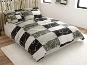 Kasparo blend krepp ágynemű szürke hotel zsebbel Ágyneműhuzat mérete: 70 x 90 cm | 140 x 200 cm