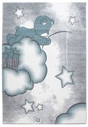 Kék-szürke gyerek szőnyeg 140x200 cm Kids – Ayyildiz Carpets