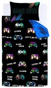 Gyerek ágyneműhuzat 200x135 cm Game Over - Catherine Lansfield