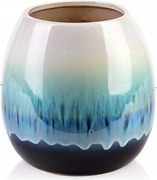 Dekoratív virágváza kerek Yanda Green