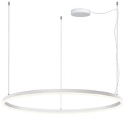 LED2 - LED Dimmelhető csillár zsinóron CIRCLE 80W/230V 3000K/4000K átm. 100cm fehér