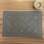 Tányér alátét Deluxe Kendrick szürke 35x45cm TiaHome