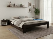 ADA ágy 140x200 cm, diófa Ágyrács: Léces ágyrács, Matrac: Deluxe 10 cm matrac