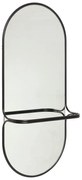 Fali tükör polccal 21x102 cm Carry – Hübsch