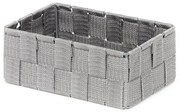 Tárolórendszer Compactor TEX 18 x 12 x 7 cm, szürke
