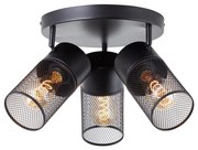 Brilliant - KAMOLO 3xE27/40W/230V fekete spotlámpa