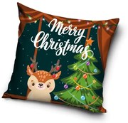 Karácsonyi Cute Reindeer párnahuzat 40x40 cm