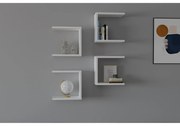Fali polc base - white