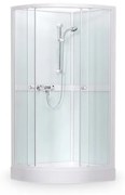 Zuhanykabin negyedkör 80x80 cm Roth Project 4000248