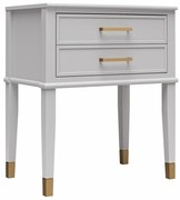 Világosszürke éjjeliszekrény Westerleigh – CosmoLiving by Cosmopolitan