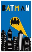 Batman Call Sign kéztörlő, arctörlő, törölköző 30x50 cm