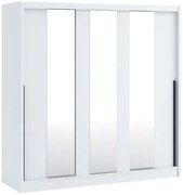 ARIS Gardróbszekrény Fehér Színben 205 cm