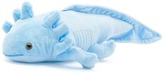 Baby Mix Axolotl vizi sárkány plüssjáték kék, 45 cm