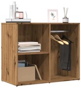 kézműves tölgy szerelt fa pipereszekrény 80 x 40 x 65 cm