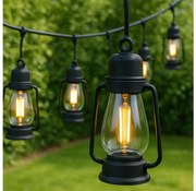 Lamkur Kültéri dekoratív lánc GIRLAND 20xLED 20m IP44 meleg fehér LA54186