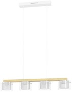 Eglo PORTICO-Z 900881 Zigbee okos függeszték, 4x3,7W LED, 2700K-6500K+RGB, 2200 lm