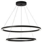 Immax NEO 07158-B80-60 - LED Dimmelhető csillár FINO LED/93W/230V Tuya fekete + távirányító