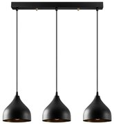 Fekete függőlámpa fém búrával Tattoo – Opviq lights