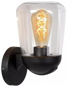 Lucide 27837/01/30 - Kültéri fali lámpa TULSA 1xE27/40W/230V IP44 fekete